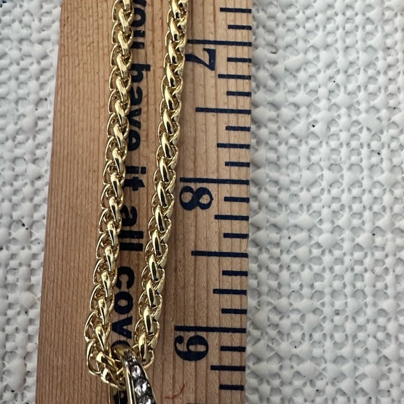 Crystal Cross Baroque Style Statement Multi Stone Embellishment by Akkad Jewelry - Picture 9 of 13